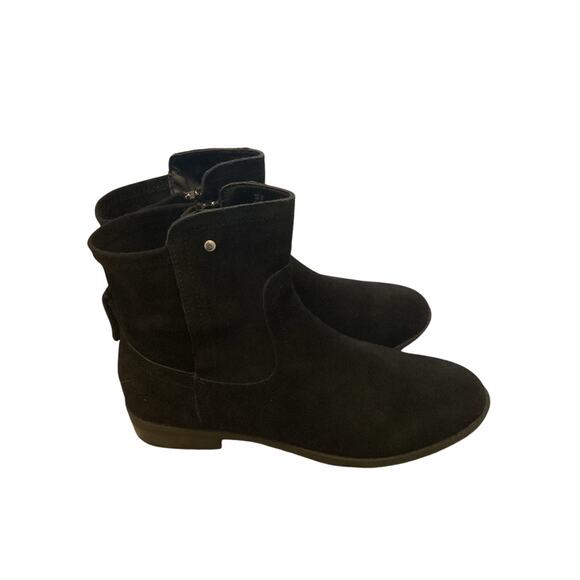 Very Volatile Jericho Boots Womens Leather Ankle Booties Size 8 Black NEW NIB - Picture 6 of 11